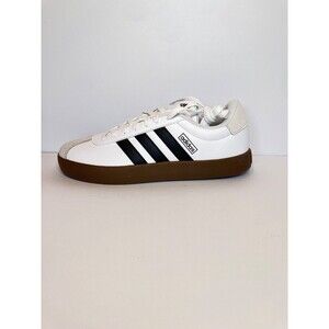 Adidas VL Court 3.0 White Black Men's Size 8.5 Casual Sneakers Shoes ID6285 NEW